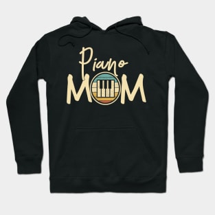 Marching Band - Funny Retro Piano Mom Gift Hoodie